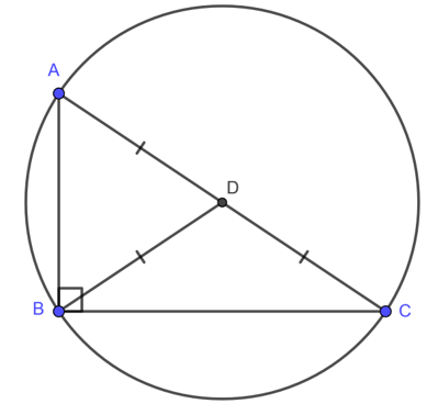 Tam Giác Vuông Nội Tiếp Đường Tròn